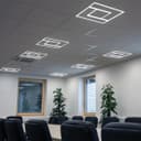 64W Double Square Border Line LED Frame Panel 600 X 600 Recessed Ceiling Light 6500K PFL04