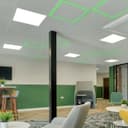 40w LED Recessed Ceiling Panel Frame Border Edge Light Green 600 X 600 PFL40G