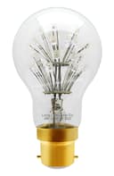2w Vintage LED Light Bulb B22 Clear Glass Tree Filament A60