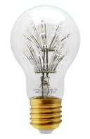 2w Vintage LED Light Bulb E27 Clear Glass Tree Filament A60
