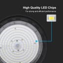 LED Ceiling High Bay Light 150w 6500k IP65 Ultra Bright for Industrial Warehouse Workshops 150WUFO7