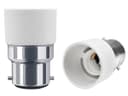 B22 to E14 Lamp Light Bulb Base Socket Converter Adaptor 
