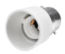 B22 to E14 Lamp Light Bulb Base Socket Converter Adaptor 