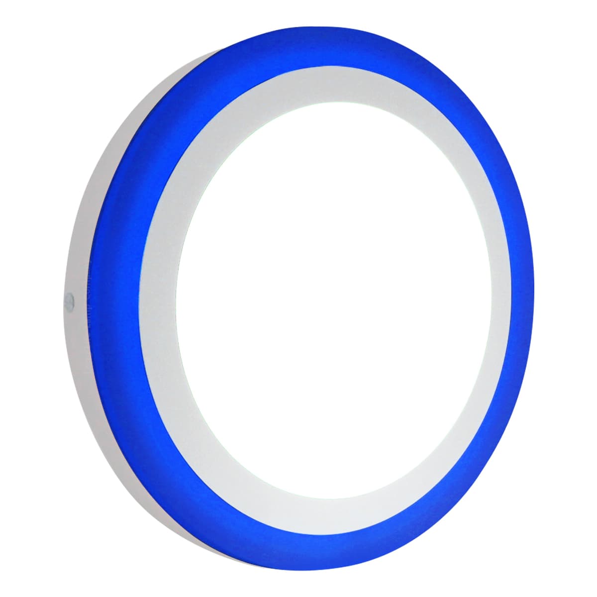 18w LED Ceiling Light Cool White with Blue Ambient Ring Surface Mount 