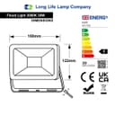 30W Outdoor LED Flood Light Warm White 3000K IP65 AF1708