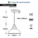 Modern Ceiling Copper Pendant Light M0153