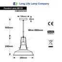 Industrial Retro Barn Pendant Light Metal Lamp Shade