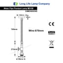 Industrial Water Pipe Vintage Ceiling Rope Pendant Light with Valve Tap M0168