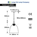 Modern White Pendant Ceiling Light M0169