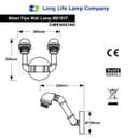 Twin Vintage Industrial Pipe Wall Light M0191P