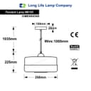 Modern Ceiling Glass Pendant Light M0195