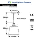 Modern Black Ceiling Pendant Light M0204