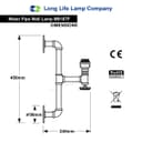 Retro Vintage Industrial Water Pipe Wall Light M0187P