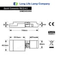 Push in Electrical Cable Wire Connector PA12-4-3