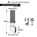 Vintage Industrial Water Pipe Wall Light H3002P