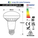R80 LED Reflector Bulb 10W Cool White 5000K E27