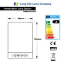 Portable LED Touch Dimmable Mood Lamp Speaker USB Rechargeable 6 Colour Changing Wireless Connection 