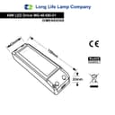 Male Connector LED Driver Replacement Power Supply Unit for LED Panel 48W
