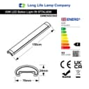 60w 5ft Ultra Slim LED Batten Tube Light Replacement for T8 Fluorescent Tube 5FTAL60W