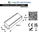 LED Driver 12v Output Low Voltage IP67 Waterproof Transformer 80W LLLC80WLDOT