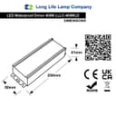 LED Driver 12v Output Low Voltage IP67 Waterproof Transformer 400W LLLC400WLDOT