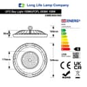 150W LED Thin High Bay Light UFO Suspended Warehouse Lighting 6500k IP65 Spotlamp FL-F