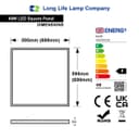 48w Ceiling Panel Light 600 x 600 Neutral white 5000k Recessed 