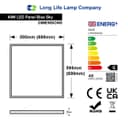 40w Sky LED Ceiling Panel 600 x 600 Cloud Scene Recessed Office Light with Transformer 