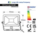 20w LED PIR Flood Light IP65 Outdoor Security Light with Motion Sensor Cool White