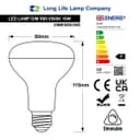Dimmable R80 LED 10w E27 Replacment For Reflector 6500K
