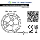 LED Tape Strip Light Continuous COB Illumination 15 Metres 24V Cool White 15COBSLCW