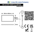 RGB 30w WiFi LED Ceiling Hanging Panel Light Colour Changing 300 x 600 WFP3X6HANG