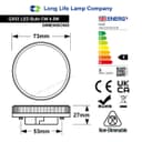 4.5w LED GX53 Light Bulb Replacement for CFL Cool White