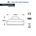 Surface Mount 360° Angle PIR Ceiling Occupancy Motion Sensor Detector Light Switch  