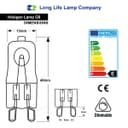G9 ECO Energy Saving Halogen 28w=40w
