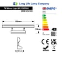 7w LED Bathroom Mirror Wall Light Cool White 6500k IP20 ML05