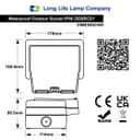 13A 2 Gang Weatherproof Double Outdoor RCD Switched DP Socket IP66 Grey ODSRCD1