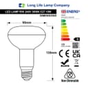 15w LED R95 E27 Warm White Replacment for Reflector R95 LED