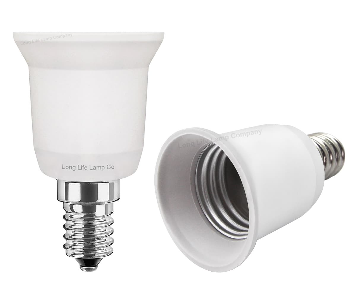 E14 to E27 Light Bulb Base Socket Converter Adaptor 