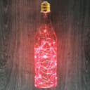1w Glass LED Bottle Red Fairy String Decorative Filament Light Bulb E27 Edison Screw