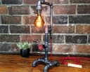 Elegant Vintage LED 2w Filament Light Bulb Diamond Shape Smoked Glass B22 Stunning Look 