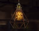 2w Vintage LED Globe Light Bulb B22 Clear Glass Tree Filament G95