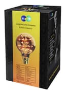 2w Vintage LED Globe Light Bulb B22 Clear Glass Tree Filament G95