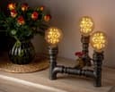 2w Vintage LED Globe Light Bulb E27 Clear Glass Tree Filament G95