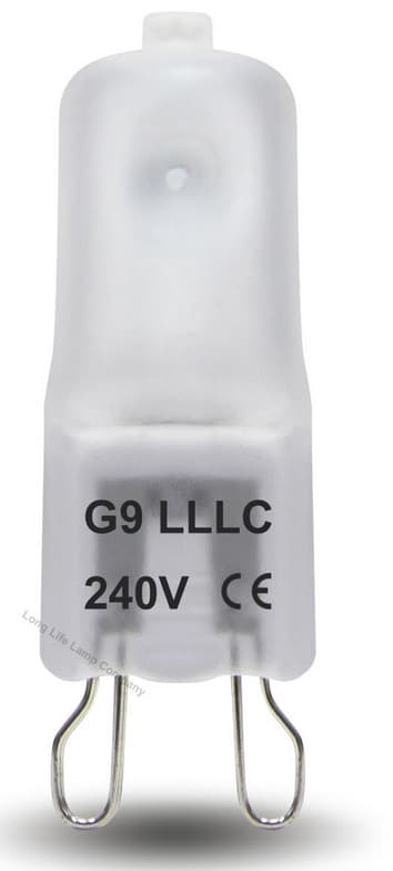 G9 Halogen 60w Frosted