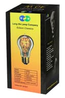 40w Vintage Light Bulb Edison E27 Edison Screw A65 GLS Warm White
