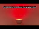 7w LED GU10 Colour Changing Bulbs | Auto Fade COB High Brightness Mood