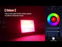 55W LED RGB Flood Lights WiFi Smart Colour Changing IP65 Outdoor Waterproof App Controlled FL05