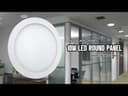 18w LED Round Recessed Ceiling Panel Light Ultra Slim Cool White 6500K