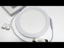 18w Round  LED Recessed Ceiling Panel Light White 4000K 